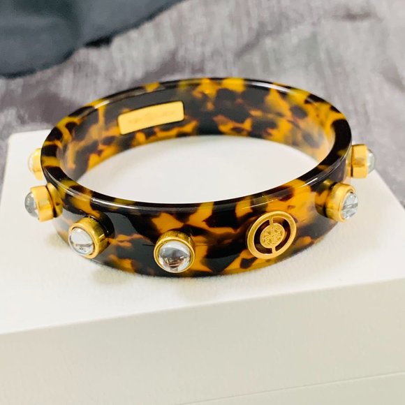 Tory Burch bracelet T series simple commuting big-budget resin bracelet - Picture 8 of 12
